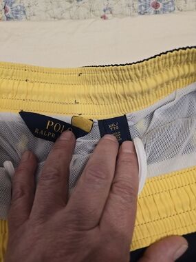 Polo by Ralph Lauren Yellow Men’s Swim Trunks
